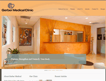 Tablet Screenshot of gerbermedical.com